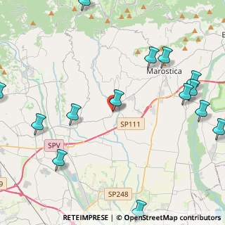 Mappa Via Guglielmo Marconi, 36064 Mason Vicentino VI, Italia (5.89429)