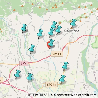 Mappa Via Guglielmo Marconi, 36064 Mason Vicentino VI, Italia (4.30692)