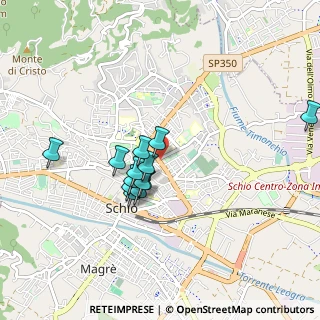 Mappa Via Piazza, 36015 Schio VI, Italia (0.72769)