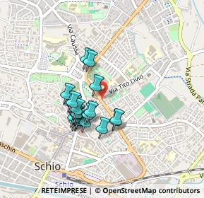 Mappa Via XXIX Aprile, 36015 Schio VI, Italia (0.335)