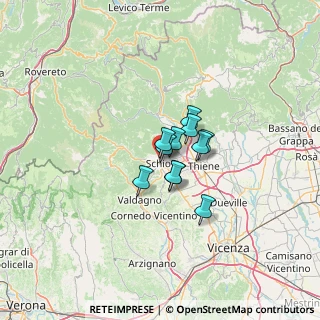 Mappa Via Piazza, 36015 Schio VI, Italia (6.57545)