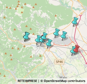 Mappa Via XXIX Aprile, 36015 Schio VI, Italia (3.02455)