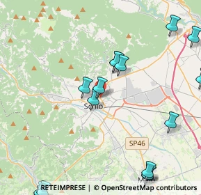 Mappa Via XXIX Aprile, 36015 Schio VI, Italia (5.55125)