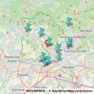 Mappa Circonvallazione Fabriciano, 24123 Bergamo BG, Italia (3.14818)