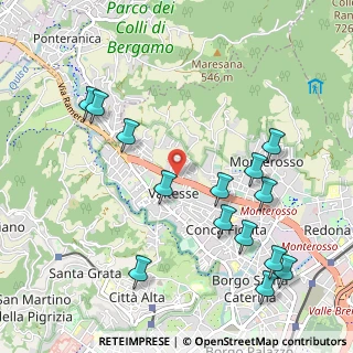 Mappa Circonvallazione Fabriciano, 24123 Bergamo BG, Italia (1.16714)