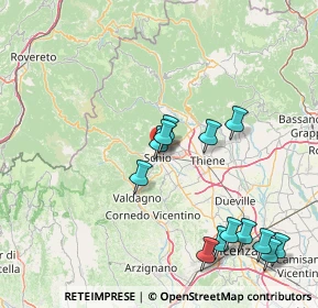 Mappa Via Gaminella, 36015 Schio VI, Italia (16.98923)