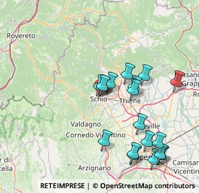 Mappa Via Gaminella, 36015 Schio VI, Italia (15.52278)