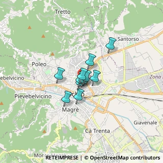 Mappa Via Gaminella, 36015 Schio VI, Italia (0.82818)