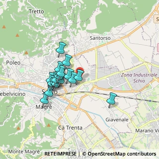 Mappa Via N. Tommaseo, 36015 Schio VI, Italia (1.41111)