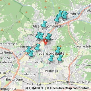 Mappa Via Enrico Mattei, 24020 Villa di Serio BG, Italia (1.64267)