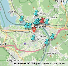 Mappa Via Torino, 28053 Castelletto sopra Ticino NO, Italia (1.31083)