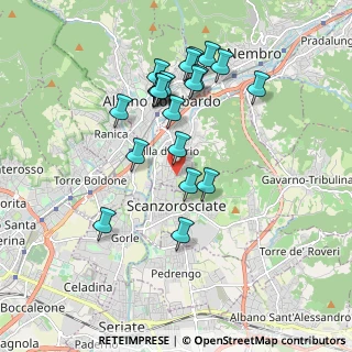 Mappa Via Antonio Gramsci, 24020 Villa di Serio BG, Italia (1.749)
