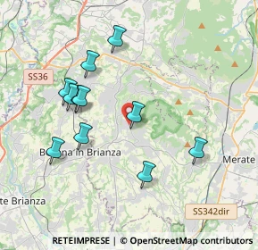 Mappa Molino Cazzaniga, 23873 Missaglia LC, Italia (3.63182)