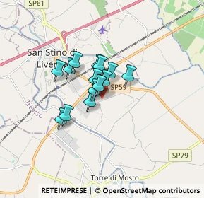 Mappa Via Prese, 30029 San Stino di Livenza VE, Italia (0.95867)