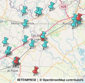 Mappa Via Prese, 30029 San Stino di Livenza VE, Italia (10.6655)