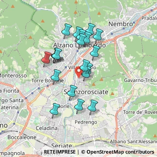 Mappa Via Don Celso Lotteri, 24020 Villa di Serio BG, Italia (1.5935)