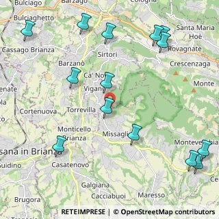 Mappa Via Santa Apollonia, 23873 Missaglia LC, Italia (2.74071)