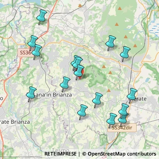Mappa Via Santa Apollonia, 23873 Missaglia LC, Italia (4.47063)