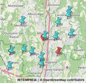 Mappa Via Alessandro Volta, 21041 Albizzate VA, Italia (2.29267)