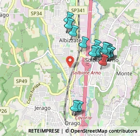 Mappa Via Alessandro Volta, 21041 Albizzate VA, Italia (0.9445)