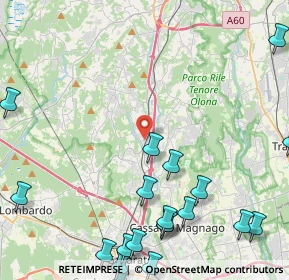 Mappa Via Alessandro Volta, 21041 Albizzate VA, Italia (6.2255)
