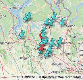 Mappa Via Alessandro Volta, 21041 Albizzate VA, Italia (11.2655)