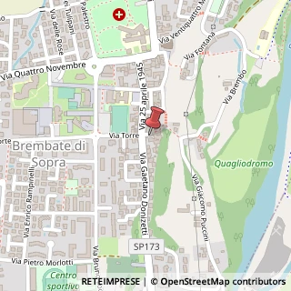 Mappa Via Torre, 14, 24030 Brembate di Sopra, Bergamo (Lombardia)
