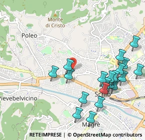 Mappa Via Monte Valbella, 36015 Schio VI, Italia (1.1285)