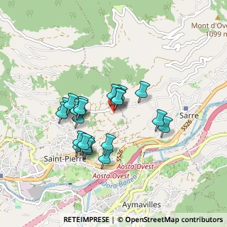 Mappa Località Breyan, 11010 Aosta AO, Italia (0.75909)