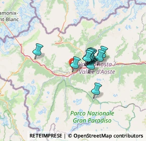 Mappa Località Breyan, 11010 Aosta AO, Italia (8.12)
