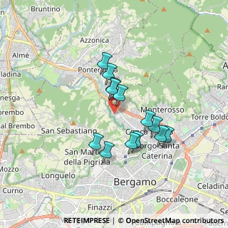 Mappa Via Giuseppe Parini, 24123 Bergamo BG, Italia (1.40077)