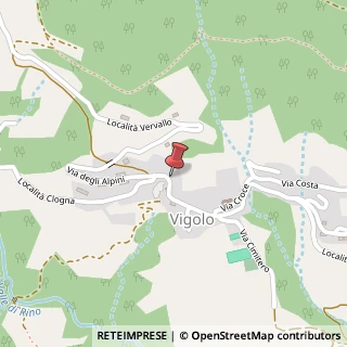 Mappa Via San Rocco, 14, 24060 Vigolo, Bergamo (Lombardia)