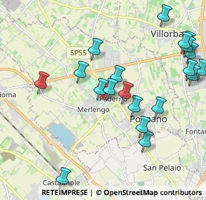 Mappa Via Giovanbattista Cicogna, 31050 Ponzano Veneto TV, Italia (2.277)