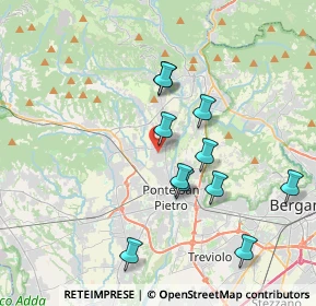 Mappa Via Enrico Rampinelli, 24030 Brembate di Sopra BG, Italia (3.50727)