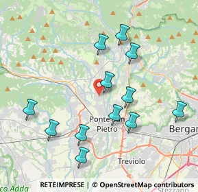 Mappa Via Enrico Rampinelli, 24030 Brembate di Sopra BG, Italia (3.94833)