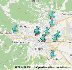 Mappa Vicolo Padre Vittorino da Villarazzo, 36015 Schio VI, Italia (1.53273)