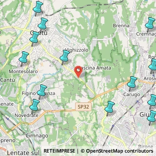 Mappa Centro Commerciale Mirabello, 22063 Cantù CO, Italia (3.33231)