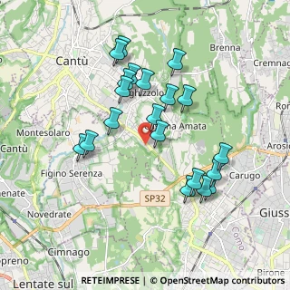 Mappa Centro Commerciale Mirabello, 22063 Cantù CO, Italia (1.744)