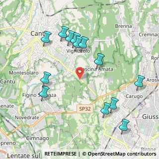 Mappa Centro Commerciale Mirabello, 22063 Cantù CO, Italia (2.19769)
