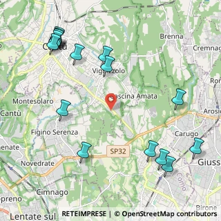 Mappa Centro Commerciale Mirabello, 22063 Cantù CO, Italia (2.73375)
