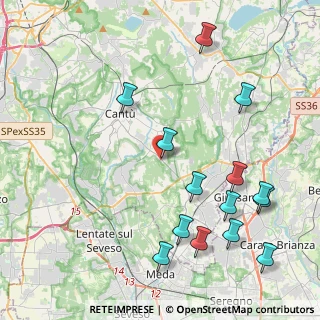 Mappa Centro Commerciale Mirabello, 22063 Cantù CO, Italia (4.905)