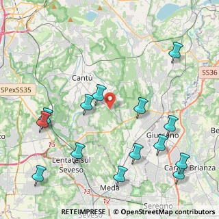 Mappa Centro Commerciale Mirabello, 22063 Cantù CO, Italia (5.18214)