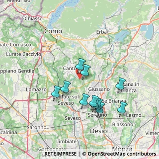 Mappa Centro Commerciale Mirabello, 22063 Cantù CO, Italia (6.65545)