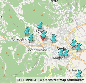 Mappa Via Piave, 36015 Schio VI, Italia (2.21545)