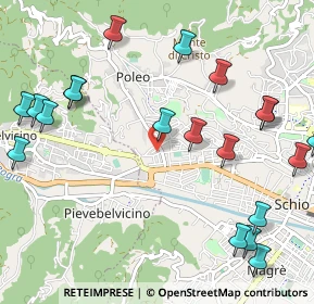 Mappa Via Piave, 36015 Schio VI, Italia (1.34)