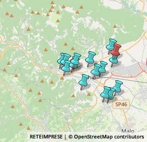 Mappa Via Piave, 36015 Schio VI, Italia (2.66333)