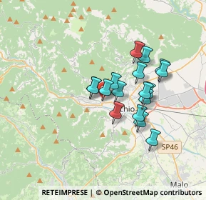 Mappa Via Piave, 36015 Schio VI, Italia (2.66529)