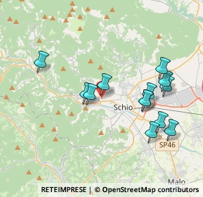 Mappa Via Piave, 36015 Schio VI, Italia (3.67385)