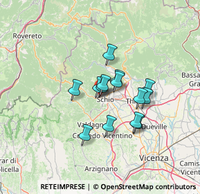 Mappa Via Piave, 36015 Schio VI, Italia (9.18643)