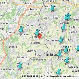Mappa Via della Cascina Angelica, 20838 Renate MB, Italia (3.10308)